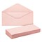 96 Pack #10 Blush Pink Envelopes Bulk with Gummed Seal for Invitations, Mailing Business Letters, Checks (4 1/8 x 9 1/2 In)
